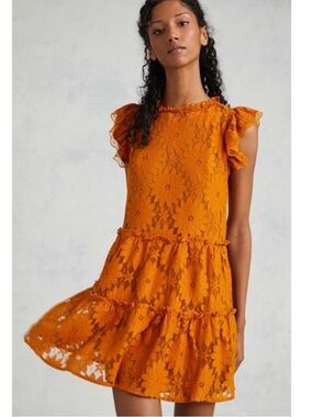 Anthropologie Lace Tunic Dress
